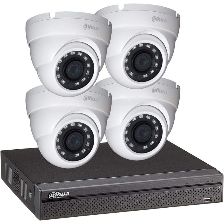 CCTV Eco Recorder Kit and 4 Dome Cameras 1080p -Night Vision 30m