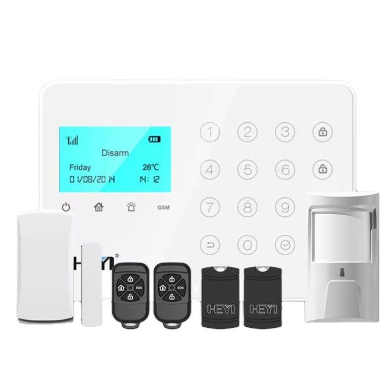 Wireless Burglar GSM Video With Camera Door Ring Alarm Home Intruder Security System